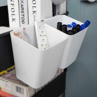 Cesta De Almacenamiento De Plástico Para El Hogar Colgante Para Cocina Y Baño Organizador De Cosas Pequeñas Caja Portátil - details 3