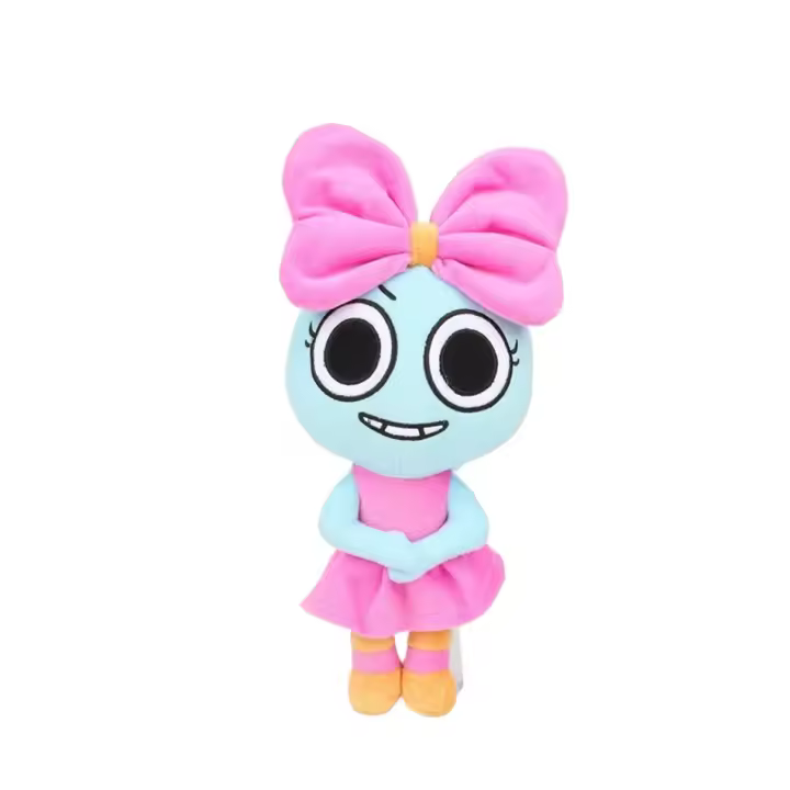Muñeco De Peluche Dandy's World Kawaii Suave Almohada De Peluche Decoración De Habitación Juguete De Horror Juego Goob Pebble Tamaño 32CM Unisex - 1