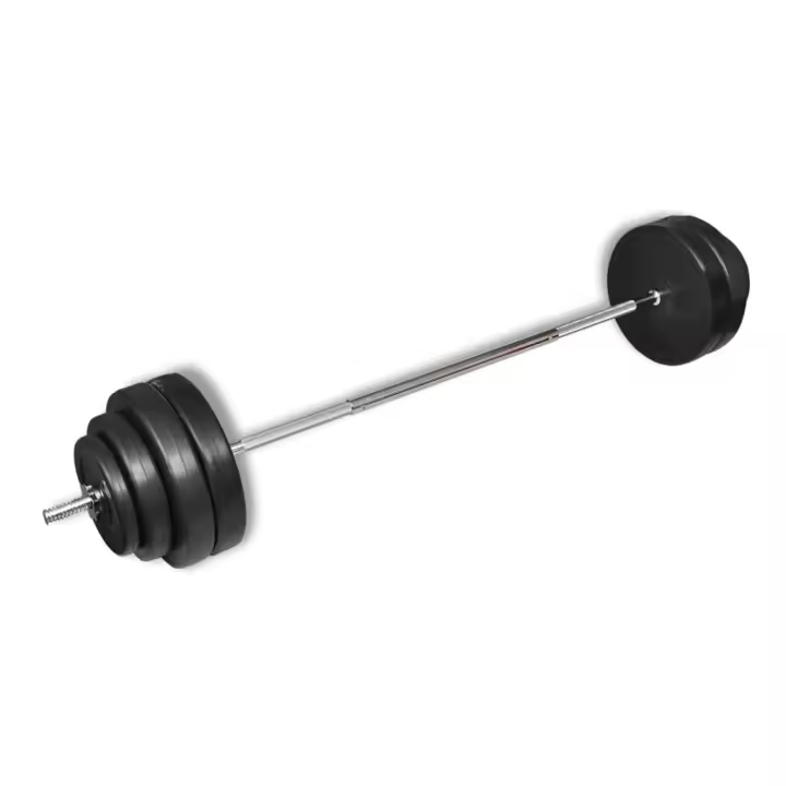 vidaXL Mancuerna con pesas 60 kg - 1