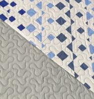 Colcha Decorativa de Microfibra Reversible, Ideal para Verano - Atenea Gris - details 4