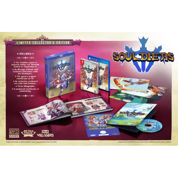 Souldiers Collectors Edition  - Switch - Nuevo precintado - Importacion Europea - 1