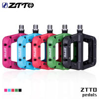 Rodamientos ZTTO MTB Ultralight Pedal Plano Chester XC Rendición AM Montaña BMX Antideslizante Gran Pie DU Fundición Nylon Plástico Bicicleta - details 0