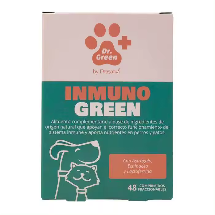 InmunoGreen Comprimidos – Refuerzo inmunológico natural para perros y gatos - 1