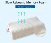 Almohada De Memoria 1pc Funda De Algodón Tejida Core De Poliuracano Rebound Lento Sensibilidad Al Temperatura Para Anti-silbido - details 4