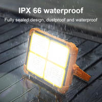 Lámpara LED Recargable Solar Para Camping 200000LM Iluminación De 300㎡ Lámpara De Emergencia Exterior Luz Colgante Para Tienda De Campaña Suministros De Camping - details 12