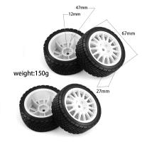 4Pcs/Set Neumáticos De Carreras RC 1/10 Para Coche Tamiya TT01 TT02 XV01 TA06 PTG-2 HPI WR8 HSP Piezas De Mejora Para Coche RC - details 0