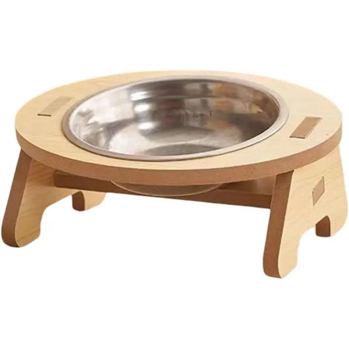Cuenco ajustable antideslizante para mascotas, diseño anticolisión, recipiente de agua potable para mascotas, adecuado para mascotas pequeñas y medianas. - 1