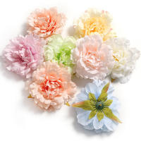 2/5Pcs Cabezas De Paeonia Artificiales De Alta Calidad Para Decoración De Hogar Boda DIY Accesorio De Coronel De Novia Y Arreglo Floral - details 5