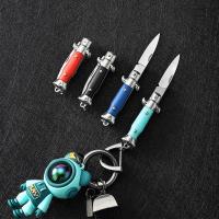 Cuchillo Portátil Plegable Mini Multifuncional Para Llavero Colgante De Camping Y Exterior Pequeño Herramienta Cutter Abrebotellas De Acero Inoxidable Para Manualidades - details 11