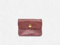 Cartera Elegante de Cuero Granulado，monedero Para Mujer - Ultra Ligera, Suave y Práctica con Textura Moderna | 2 Compartimentos + Bolsillo con Cremallera | Estilo Atrevido y Juvenil, Varios Colores - details 7