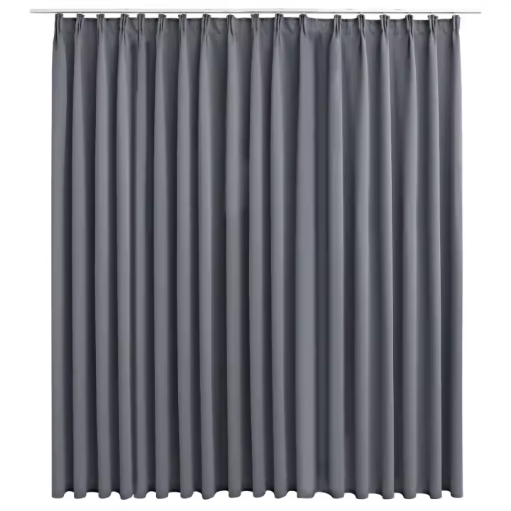 vidaXL Cortina Opaca con Ganchos 290x245 cm Casa Hogar Decoración Visillo Color Azul,  Beige,  Gris y mas - 1