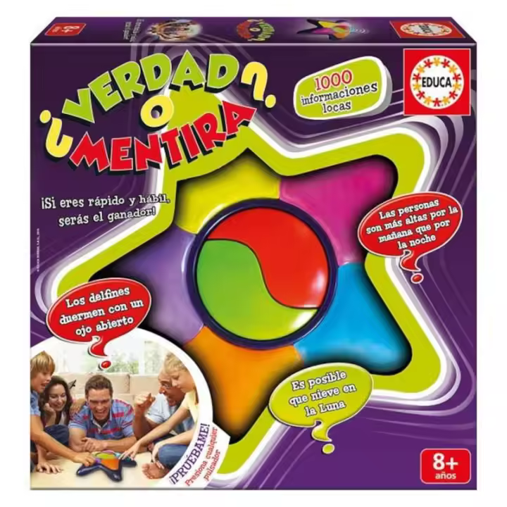 Juego de Mesa Verdad o Mentira Educa Borras - 1