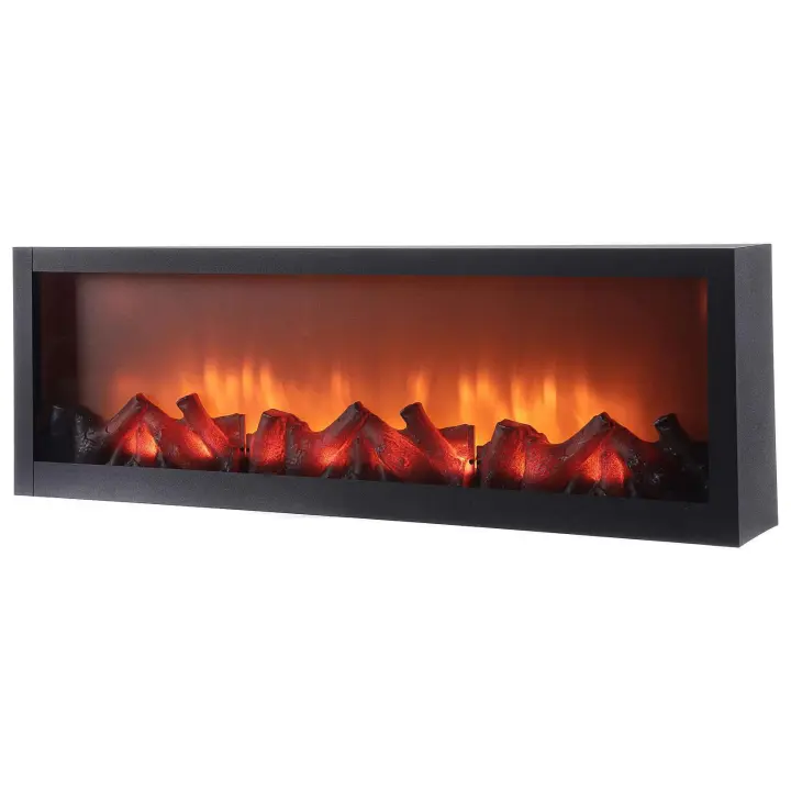 Chimenea artificial con luz led para decoración hogar interior Navidad - 1