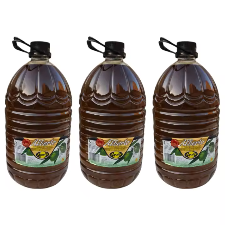 Aceite de Oliva Virgen Extra SUPERIOR NUEVA COSECHA SIN FILTRAR 3*5L TOTAL 15L MEJOR CALIDAD ALBERTO Calidad Gourmet Sabor Suave y Afrutado AYALA UTRERA,ANDALUCIA PRODUCTO DE PRIMERA CALIDAD,SABOR Y SATISFECHO 100% GARANTIZADO PRUEBALO!!! LEER DESCRIPCION - 1