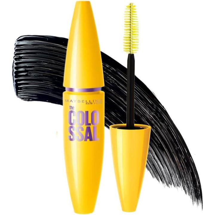 Maybelline Colossal Volum Express Máscara de Pestañas - Tono Glam Black Volumen Intenso