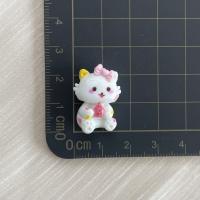 10Pcs Cabos De Resina De Gato Con Diseño De Pastel Lindo Y Nuevos Para Manualidades De Scrapbooking Y Joyería DIY Accesorios De Decoración - details 5