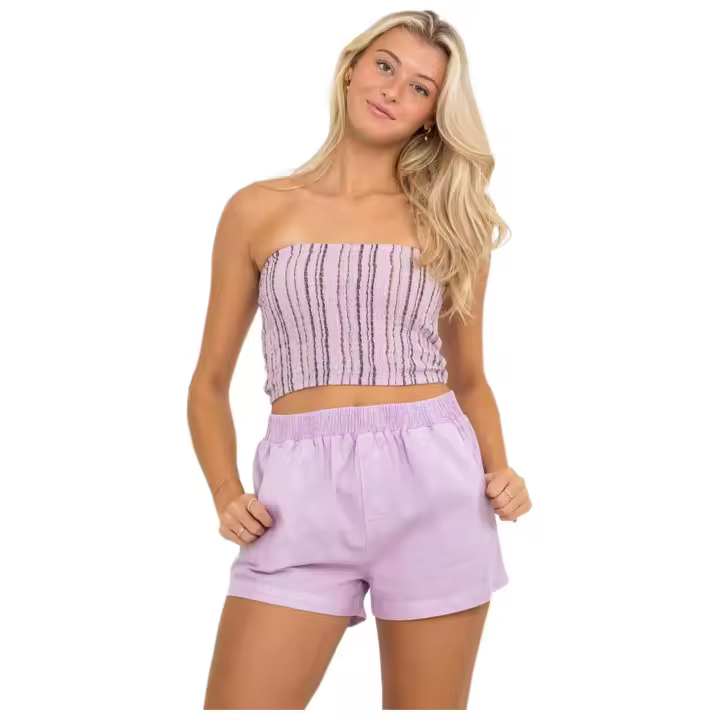 Pantalon Corto Billabong  para mujer en color morado - 1