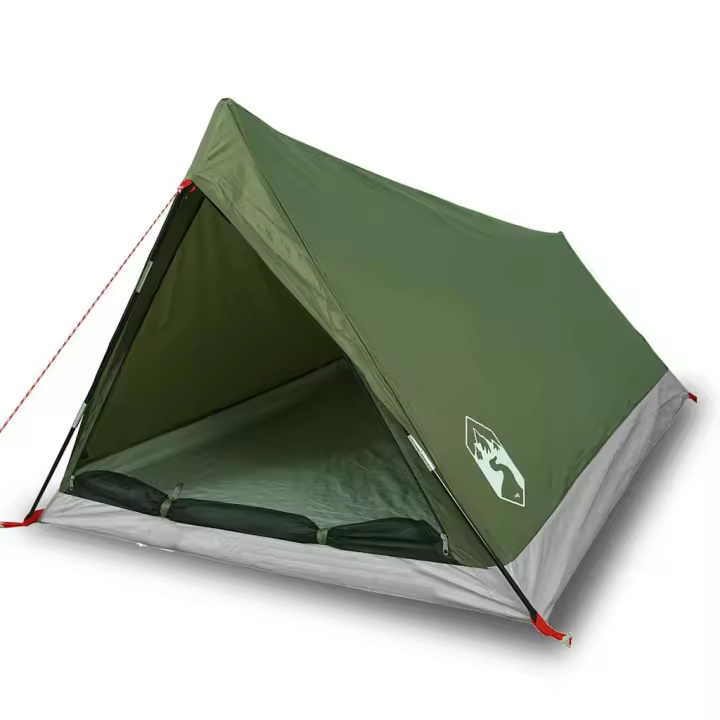 vidaXL Tienda de campaña para 2 personas impermeable verde oliva - 1