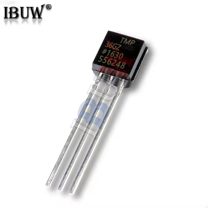 5PCS Transistor De Temperatura TMP36GT9Z TMP36GZ TMP36 TO-92 Regulador De Voltaje Nuevo Sin Químicos De Alta Importancia - 1