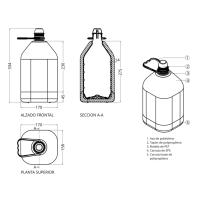 Start Electric | Botella Garrafa Térmica de Corcho con Carcasa EPS y Base de Polipropileno -1L, 3L o 5L - Mantiene el Agua Fresca 24h - Eficiente, Económica y Resistente - Ideal para Viajes | Marca Polisur - details 6