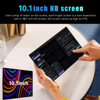 2025 Original Brand New 10.1-inch Tablet Android 20000mAh 16GB RAM 1TB ROM Android 13.0 WiFi 5MP 13MP 14 Core TabletsPC 4G/5G Network Bluetooth Global Version HD Screen WiFi GPS with Keyboard - details 0