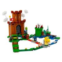 Bloques De Construcción MOC Super Mario Serie Guardia Fortaleza Expansión Set DIY Código De Escaneado Regalo De Vacaciones Para Niños Juguetes De Artesanía - details 3