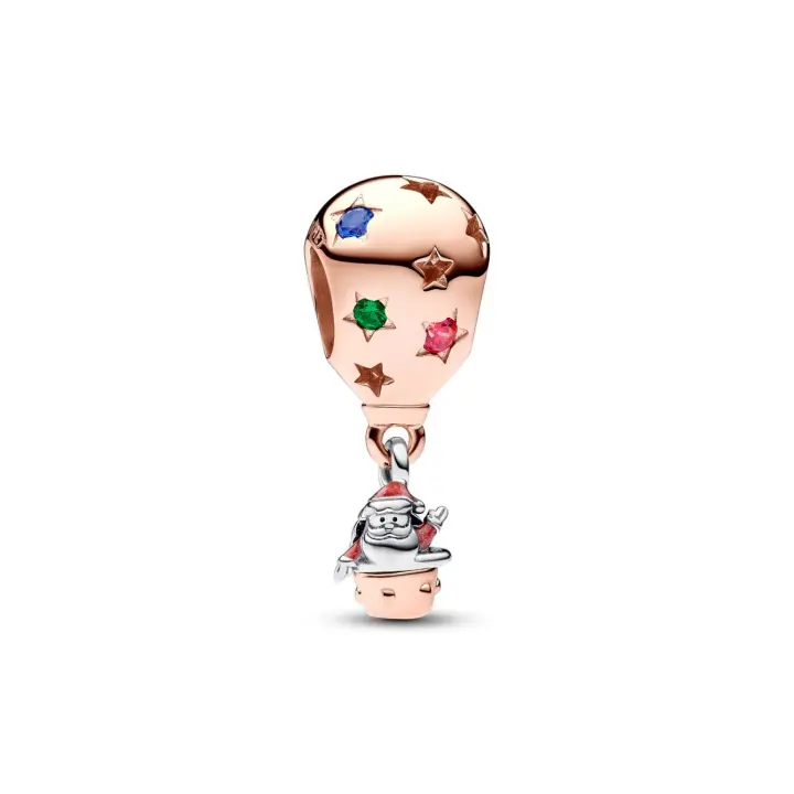 Charm Pandora 782976C01 Santa Claus en globo - 1