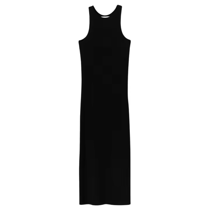 Tiffosi vestido largo para mujer 10059266 color negro - 1
