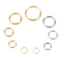 100pcs Anillos Abiertos De Acero Inoxidable PVD No Desvanecido Para Joyería Collares Pulseras Conexiones De Anillos Split Tamaños 4-10mm - details 2