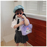 Bolso De Peluche Sanrio Grande Capacidad Con Dibujos Animados Melody Kuromi Y Cinnamon Bolso De Mano Para Mujer Regalo De Cumpleaños Kawaii - details 8