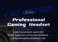 Auricular De Juego Con Luz LED Y Micrófono HD 3.5mm Para PC Laptop PS4 PS5 XBox Switch - Auriculares Con Sonido Surround Wired - details 0