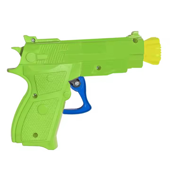 Pistola De Burbujas Manual Para Niños Juego De Exterior Para Fiestas Cumpleaños No Incluye Líquido Para Burbujas - 1