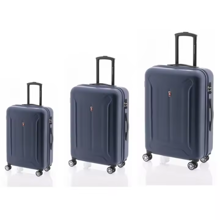 GLADIATOR - Maletas de Viaje Rígidas ABS - Maleta de Viaje Cabina, Maleta Mediana y Maleta Grande - Asa Telescópica, 4 Ruedas Giratorias y Candado de Combinación, 55 cm + 68 cm + 78 cm - 1