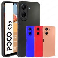 Funda Para XIAOMI POCO C65 Proteccion 3D Cámara, Cubre Cámara, Carcasa, Gel TPU Silicona Suave Mate, Color Negro Azul Rojo Rosa Morado, Ajuste Perfecto, Acceso Conector Carga Auricular, Meloenvias mle26 - details 0