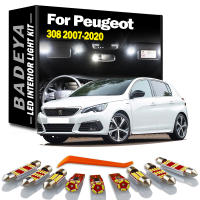Lámpara De Visera Solar Para Peugeot 308 MK1 MK2 I II 2007-2020 Luz Interior LED De Domo Mapa Maletero Kit De Bombillas De Coche - details 0