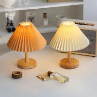 Lámpara De Escritorio LED Nórdica Con Enchufe USB Iluminación Interior Luz Nocturna Para Dormitorio Bar Cafe Decoración De Mesa - details 6