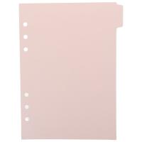 Divisores De Encuadernador A5 6 Piezas Tablas De Índice Plásticas Rosa Vertical Para Oficina Y Hogar - details 3