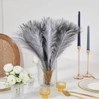 30PC Falsas Pampas Artificiales De 55CM Para Decoración De Bodas Y Fiestas DIY Flores Silken Ramo Para Decoración Del Hogar Y Eventos - details 7