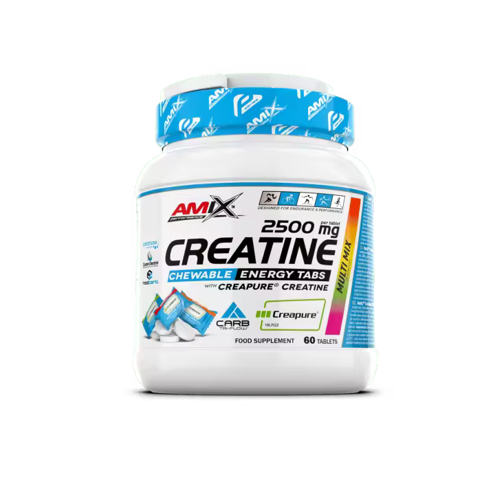 Amix Creatina Creapure® Performance – Formato Masticable Incremento masa muscular - 1