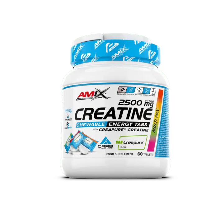 Amix Creatina Creapure® Performance – Formato Masticable Incremento masa muscular - 1
