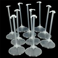 10PCS Soporte Transparente Para Muñecas Y Figuras De Juguetes Exhibidor De Modelo Color Transparente Prop De Apoyo - details 0