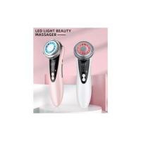 Multifunctional Facial Skin Care Led Light Massager Electric Pink White Massage Device Clean Face Rejuvenation Lifting Tighten - details 0
