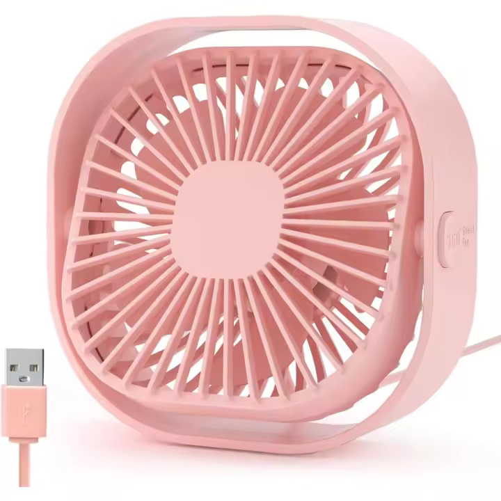 Mini Ventilador de Escorio USB Silencioso - 3 Velocidades - 1