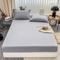 Sábana Simple Y Generosa De Estudiante Para Dormitorio En Color Sólido 100% Poliéster Uso Doméstico Estilo Nuevo - details 4
