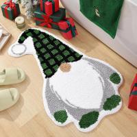 VIKAMA1PC Alfombra De Navidad De Peluche Sintético Para Dormitorio Estilo De Dibujos Animados Fácil De Limpiar Tapete Para Mesa De Noche Decoración Del Hogar Antideslizante Resistente Al Desvanecimiento - details 10