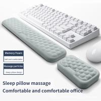 Almohadilla De Muñeca Para Teclado De Juego Ergonómica Con Espuma De Memoria Accesorio De Ratón Y Teclado - details 0