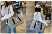 Bolso de viaje para hombre y mujer, bolsa de hombro impermeable para gimnasio, Yoga, deportes, Fitness, bolsa de equipaje seca y húmeda - details 26