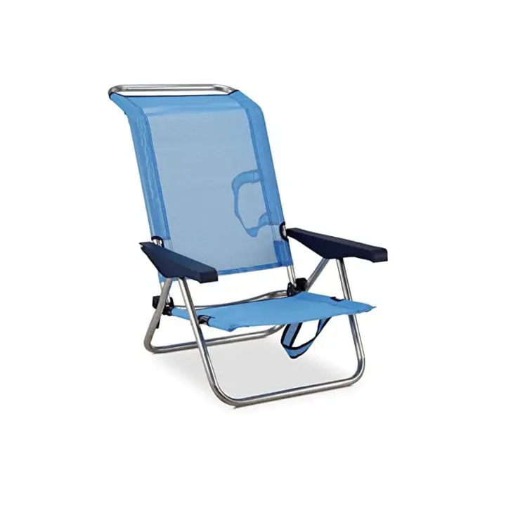 Eredu Silla de Playa en Aluminio Plegable - Silla Convertible en Tumbona - 1