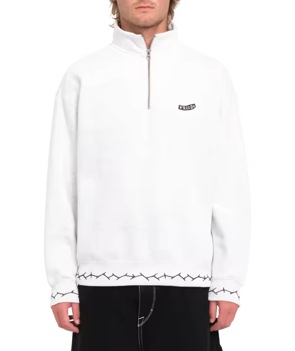 Sudadera Volcom Mocklov Crew - Bone Heather - 1