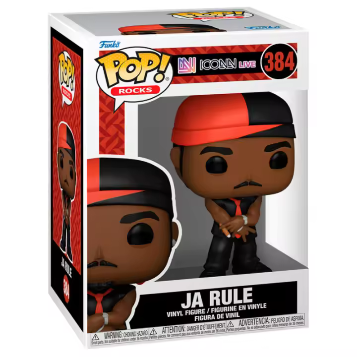 Figura Pop Rocks Ja Rule-Figura de Vinilo Coleccionable - Idea de Regalo- Mercancia Oficial - Juguetes para Niños y Adultos - Movies Fans - Muñeco para Coleccionistas y Exposición - 1